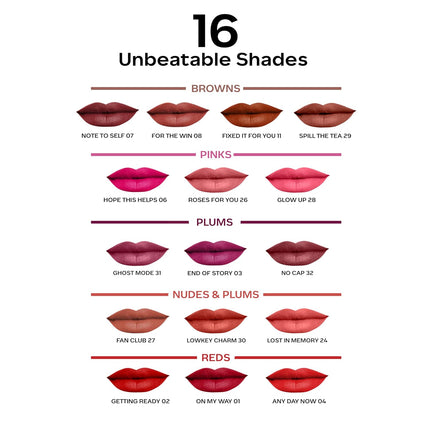 FACESCANADA Comfy Matte Liquid Lipstick-3.8ml