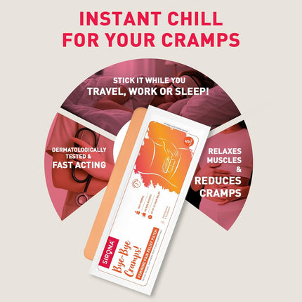 Sirona Herbal Period Pain Relief Patches - Pack of 5