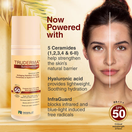 Regaliz Truderma Silicone Sunscreen Gel Spf 50+-50gm
