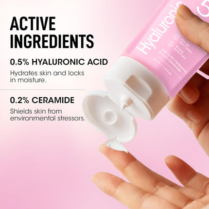 OG BEAUTY SCIENCE SPF 50 PA+++ Sunscreen | 0.5% Hyaluronic Acid & 0.2% Ceramide -50ml
