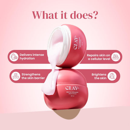 Clayco Rice & Ceramide Moisturizer-50ml