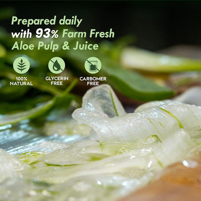 Nat Habit Pure Aloe Vera Face Gel Moisturizer - 80 gm