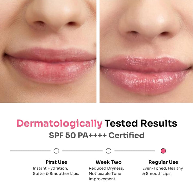 Kitcoz Tinted Ceramide Lip Balm with Kojic Acid & SPF 50 PA++++ 5g