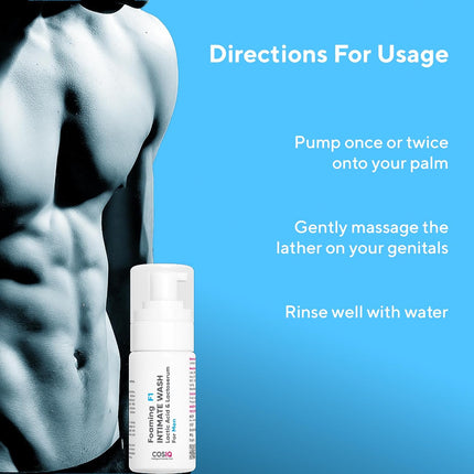 Cos-IQ Brightening Intimate Wash for Men, 100ml