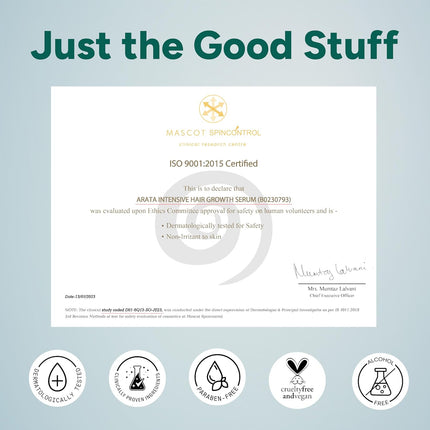 Arata Hair Growth Serum for Scalp Women & Men | 30ml