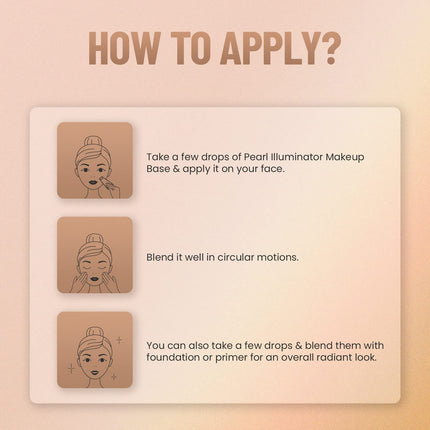 SWISS BEAUTY Foundation Pearl Illuminator Radiant Liquid Highlighter -35gm