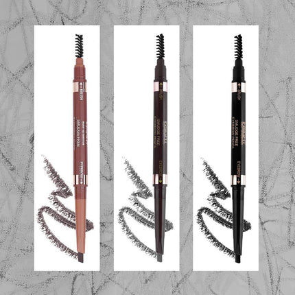 INSIGHT Smudge Free Eyebrow Pencil with Spoolie -30gm