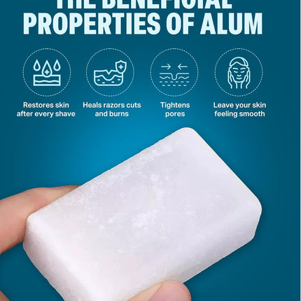 Bombay Shaving Company Shaving Alum Bar - 100g Men