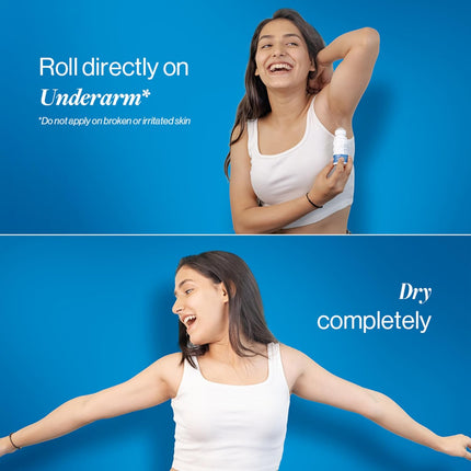 Be Bodywise 6% AHA BHA Underarm Roll On Deodorant,Flora Fragrance,1% Mandelic, 4% Lactic,1% Salicylic & Kojic Acid-50ML