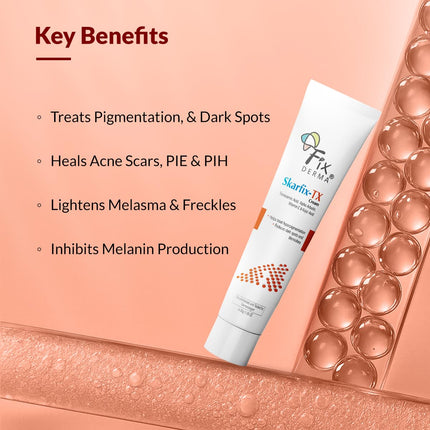 Fixderma Tranexamic Acid + 2% Kojic Acid + 1% Arbutin SKARFIX -TX Face Cream
