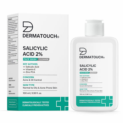 DERMATOUCH Salicylic Acid 2% Face Wash