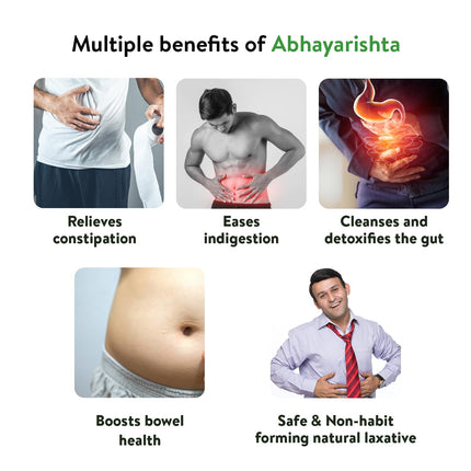 Kerala Ayurveda Abhayarishta Bowel wellness | Constipation Relief- 450ml