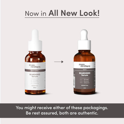Man Matters Beardgro Oil-In-Serum 30Ml | 4% Anagain, 2% Aminexil & 1% Rosemary
