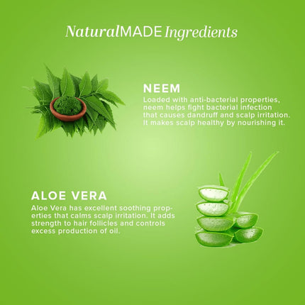 Khadi Natural Neem & Aloe Vera Herbal Shampoo-210ml