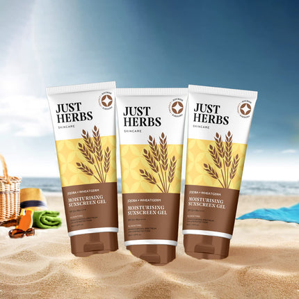 Just Herbs SPF 35+ Nosun Sunscreen Gel with Jojoba & Wheatgerm-50ml