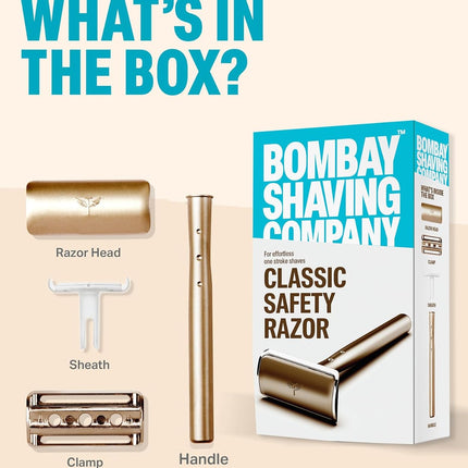 Bombay Shaving Company Classic Safety Razor For Men