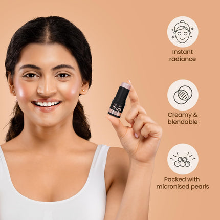 Swiss Beauty High Light It-Up Highlighter | With Vitamin E & Jojoba-8g