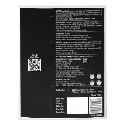 FURR by Pee Safe Acnes Patches For Pimples