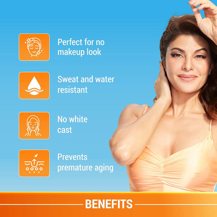 Lotus Herbals Sunscreen SPF 70 PA+++ - 60 grams Cream