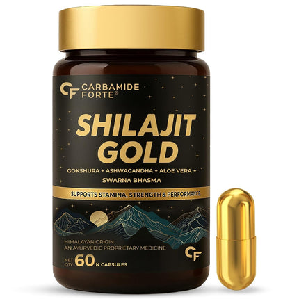 Carbamide Forte Shilajit Gold - 60 Veg Capsules