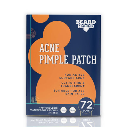 Beardhood Acne Pimple Patch | 72 Patches