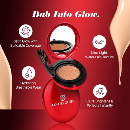 Colors Queen Red Cushion Foundation -18g
