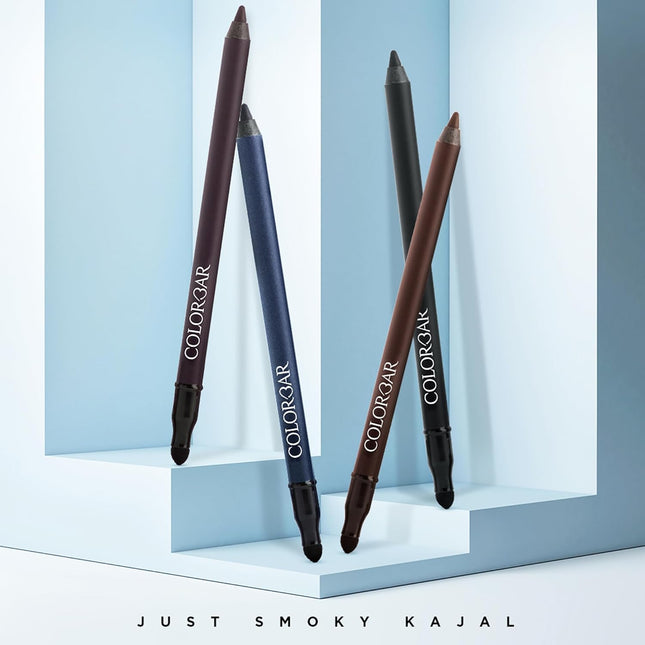 Colorbar Just Smoky Kajal, Just Black, 1.2g