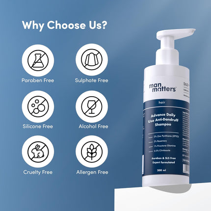 Man Matters Anti Dandruff Shampoo