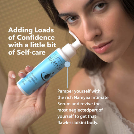 Namyaa Intimate Lightening Serum and Hygiene Wash for Men and Women, 100 gram each