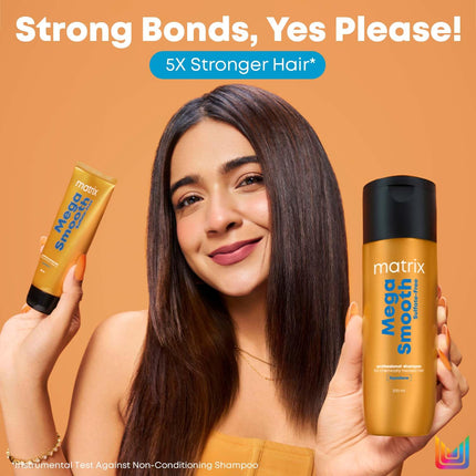 Matrix Mega Smooth Sulfate-free Shampoo with Squalene-200ml