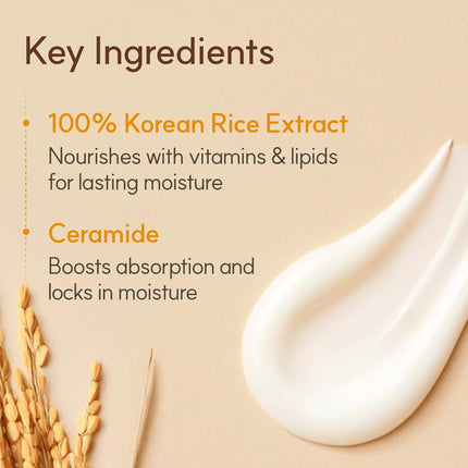 The Face Shop Rice & Ceramide Moisturizing Cream with Rice Extracts-50ml