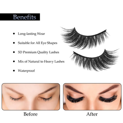 Colors Queen Lash Labels 5D Eyelashes