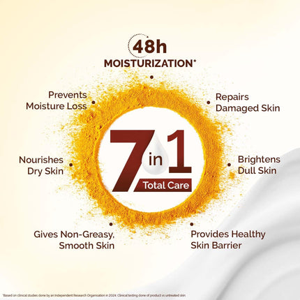 Mamaearth Ubtan Moisturizing Body Lotion with Turmeric & Saffron-400 ml