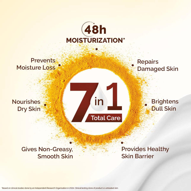 Mamaearth Ubtan Moisturizing Body Lotion with Turmeric & Saffron-400 ml