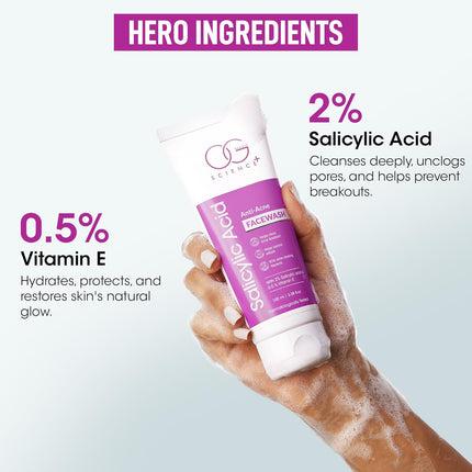 OG BEAUTY Science+ 2% Salicylic Acid Face Wash-100 ML