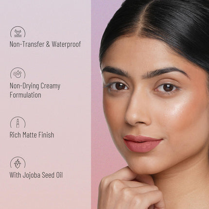 Swiss Beauty Non Tranfer Matte Lipstick -3gm