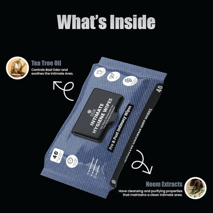 Skin Elements Intimate Hygiene Wet Wipes | Unisex40 Intimate Hygiene Wet Wipes