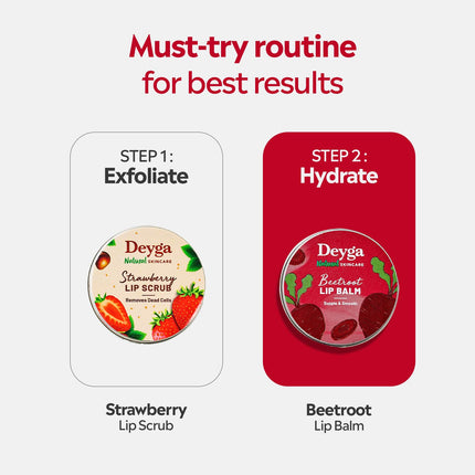 Deyga Beetroot Lip Balm For Women & Men-10g