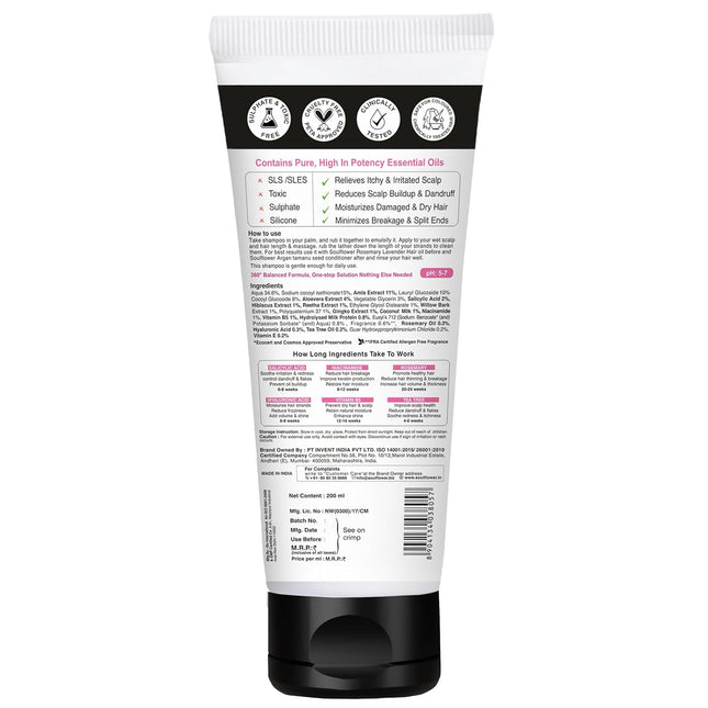 Soulflower Rosemary Shampoo -200ml