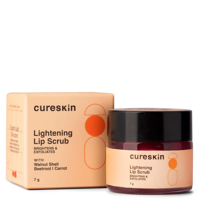 Cureskin Lip Scrub for Men and Women Pink, 7 g