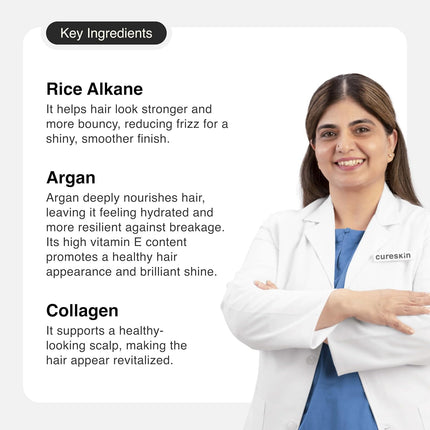 Cureskin Smooth and Shine Hair Serum-50ml