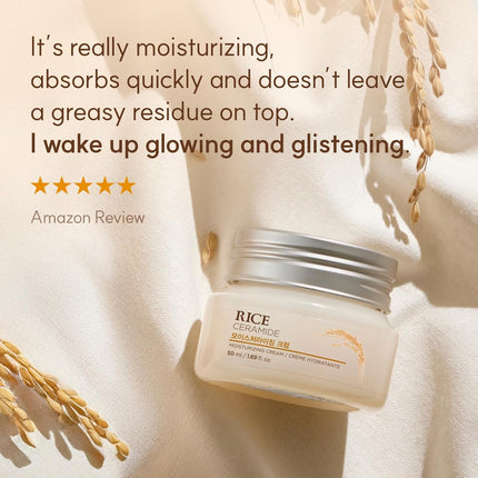 The Face Shop Rice & Ceramide Moisturizing Cream with Rice Extracts-50ml