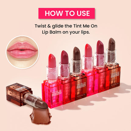 Swiss Beauty Tint Me On Lip Balm 3.5gm