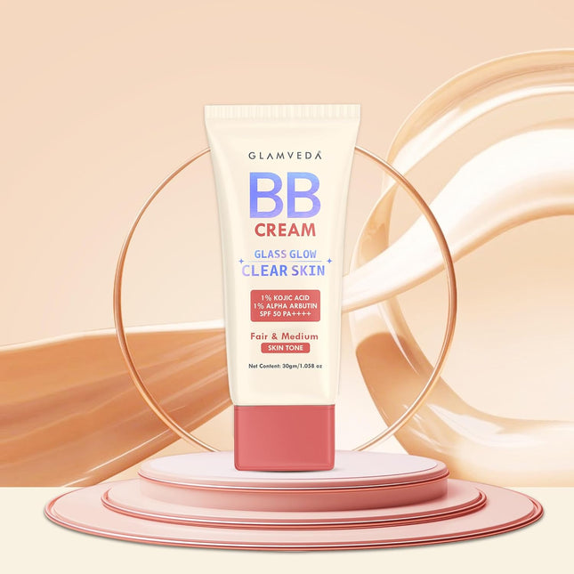 Glamveda BB Cream Lightweight Foundation SPF 50++++30g