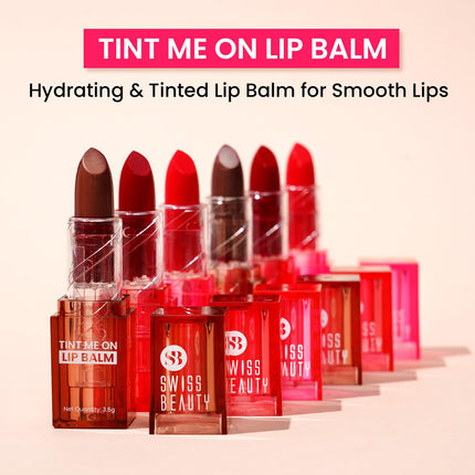 Swiss Beauty Tint Me On Lip Balm 3.5gm