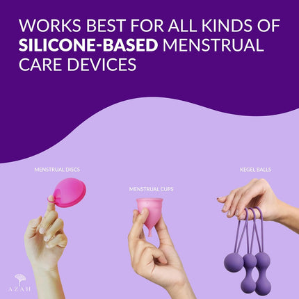 AZAH Menstrual Cup Wash 100 ml | Plant-Based