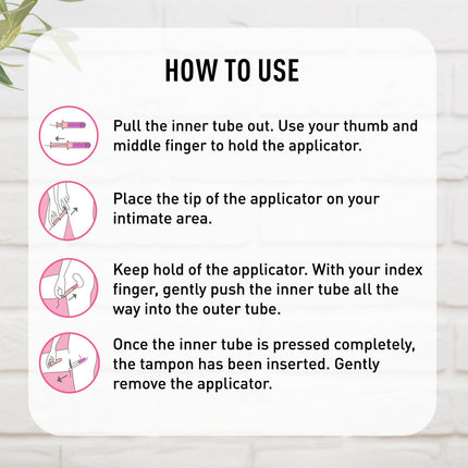 Sirona Period Made Easy Applicator Tampons-16 Pcs