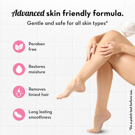 Plush 10-min Hair Removal Cream   All Skin Types - 50g