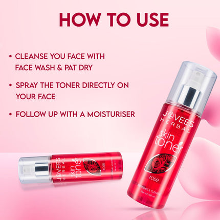 Jovees Herbal Rose Skin Toner For Normal to Dry Skin -200ml