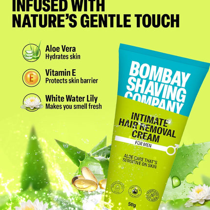 Bombay Shaving Company Intimate Hair Removal Cream 50g Pack of 2